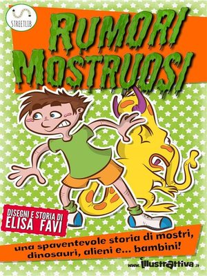 cover image of Rumori Mostruosi, libro illustrato per bambini